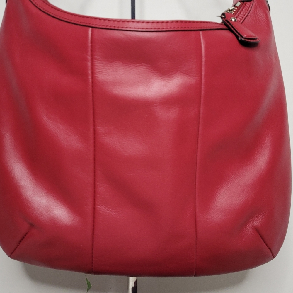 Coach Kristen Woven Leather Hobo/Crossbody Purse E1269-19314 - Picture 5 of 12